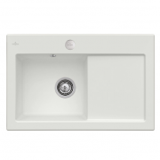 Мийка для кухні Villeroy & Boch Subway 45 78х51 см чаша зліва кераміка steam 677202SM