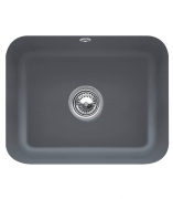 Мойка для кухни Villeroy & Boch Cisterna 60C 55х44 см под столешницу керамика graphite 670602i4