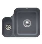 Мойка для кухни Villeroy & Boch Cisterna 60B 54,5х44 см под столешницу керамика graphite 670202i4