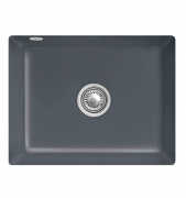 Мойка для кухни Villeroy & Boch Subway 60 SU 54,5х44 см под столешницу керамика graphite 331002i4