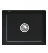 Мийка для кухні Villeroy & Boch Subway 60 SU 54,5х44 см під стільницю кераміка ebony 331002S5