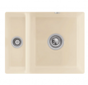 Мийка для кухні Villeroy & Boch Subway 60 XU 54,5х44 см під стільницю кераміка ivory 675802FU