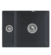Мийка для кухні Villeroy & Boch Subway 60 XU 54,5х44 см під стільницю кераміка graphite 675802i4
