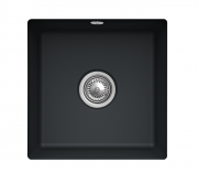 Мойка для кухни Villeroy & Boch Subway 50 SU 44х44 см под столешницу керамика ebony 332501S5