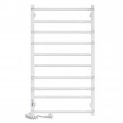 Електричний полотенцесушитель Laris ЗЕБРА КОМФОРТ ЧК10 500х900 Е (підключення зліва) білий 77700090