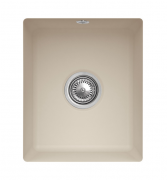 Мийка для кухні Villeroy & Boch Subway 45 SU 37,5х44 см під стільницю кераміка almond 332401AM
