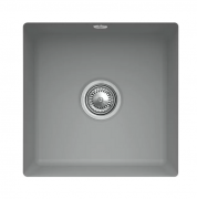 Мийка для кухні Villeroy & Boch Subway 50 SU 44х44 см під стільницю кераміка stone 332501SL