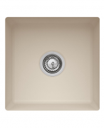 Мийка для кухні Villeroy & Boch Subway 50 SU 44х44 см під стільницю кераміка almond 332502AM