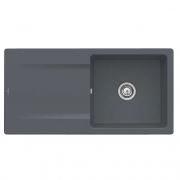 Мойка для кухни Villeroy & Boch Siluet 60 flat 98х49 см керамика graphite 33361Fi4