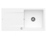 Мойка для кухни Villeroy & Boch Siluet 60 flat 98х49 см керамика white alpin 33362FR1