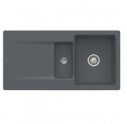 Мойка для кухни Villeroy & Boch Siluet 60 R flat 98х49 см керамика graphite 33371Fi4