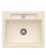 Мойка для кухни Villeroy & Boch Siluet 60 S flat 58х49 см керамика ivory 33461FFU