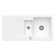 Мийка для кухні Villeroy & Boch Siluet 60 R flat 98х49 см кераміка snow white 33372FKG
