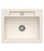 Мийка для кухні Villeroy & Boch Siluet 60 S flat 58х49 см кераміка crema 33461FKR