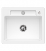 Мойка для кухни Villeroy & Boch Siluet 60 S flat 58х49 см керамика white alpin 33462FR1