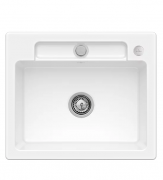 Мийка для кухні Villeroy & Boch Siluet 60 S flat 58х49 см кераміка snow white 33462FKG