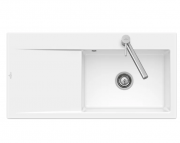 Мийка для кухні Villeroy & Boch Subway Style 60 Flat 98х49 см чаша справа кераміка white alpin 33611FR1