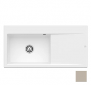 Мойка для кухни Villeroy & Boch Subway Style 60 Flat 98х49 см чаша слева керамика almond 33621FAM
