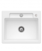 Мийка для кухні Villeroy & Boch Siluet 60 S flat 58х49 см кераміка stone white 33462FRW