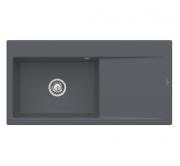 Мийка для кухні Villeroy & Boch Subway Style 60 Flat 98х49 см чаша зліва кераміка graphite 33621Fi4