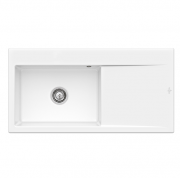 Мийка для кухні Villeroy & Boch Subway Style 60 Flat 98х49 см чаша зліва кераміка snow white 33621FKG