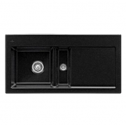 Мийка для кухні Villeroy & Boch Subway 60 Flat 96,5х47,5 см чаша зліва кераміка chromit 67701FJ0