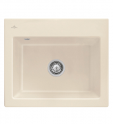 Мойка для кухни Villeroy & Boch Subway 60 S Flat 56,5х47,5 см керамика ivory 33091FFU