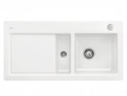 Мойка для кухни Villeroy & Boch Subway 60 Flat 96,5х47,5 см чаша справа керамика stone white 67122FRW