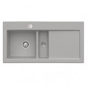Мойка для кухни Villeroy & Boch Subway 60 Flat 96,5х47,5 см чаша слева керамика fossil 67702FKD