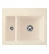 Мойка для кухни Villeroy & Boch Subway 60 XM 62х51 см керамика ivory 678001FU