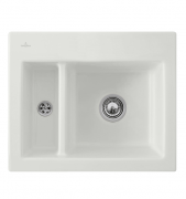 Мийка для кухні Villeroy & Boch Subway 60 XM 62х51 см кераміка steam 678001SM