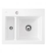 Мийка для кухні Villeroy & Boch Subway 60 XM 62х51 см кераміка white alpin 678002R1