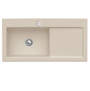 Мийка для кухні Villeroy & Boch Subway 60 XL 100х51 см чаша зліва кераміка almond 671802AM
