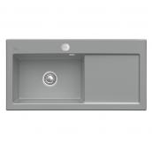 Мийка для кухні Villeroy & Boch Subway 60 XL 100х51 см чаша зліва кераміка stone 671802SL