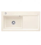 Мийка для кухні Villeroy & Boch Subway 60 XL 100х51 см чаша зліва кераміка crema 671802KR
