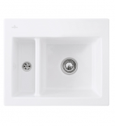 Мийка для кухні Villeroy & Boch Subway 60 XM 62х51 см кераміка stone white 678001RW