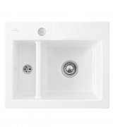 Мойка для кухни Villeroy & Boch Subway 60 XM 62х51 см керамика snow white 678002KG