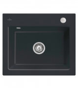 Мойка для кухни Villeroy & Boch Subway 60 S Flat 56,5х47,5 см керамика ebony 33092FS5