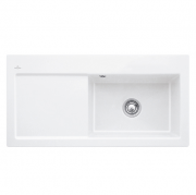 Мойка для кухни Villeroy & Boch Subway 60 XL Flat 96,5х47,5 см чаша справа керамика stone white 67191FRW