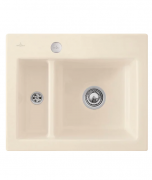 Мойка для кухни Villeroy & Boch Subway 60 XM Flat 58,5х47,5 см керамика ivory 67802FFU