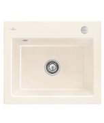 Мойка для кухни Villeroy & Boch Subway 60 S Flat 56,5х47,5 см керамика crema 33092FKR