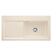 Мийка для кухні Villeroy & Boch Subway 60 XL Flat 96,5х47,5 см чаша справа кераміка ivory 67191FFU