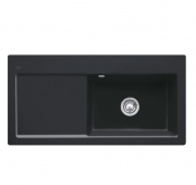 Мийка для кухні Villeroy & Boch Subway 60 XL Flat 96,5х47,5 см чаша справа кераміка ebony 67191FS5