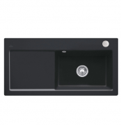 Мийка для кухні Villeroy & Boch Subway 60 XL Flat 96,5х47,5 см чаша справа кераміка ebony 67192FS5