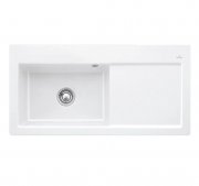 Мойка для кухни Villeroy & Boch Subway 60 XL Flat 96,5х47,5 см чаша слева керамика white alpin 67181FR1