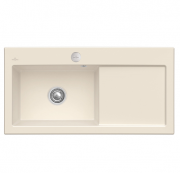 Мийка для кухні Villeroy & Boch Subway 60 XL Flat 96,5х47,5 см чаша зліва кераміка ivory 67182FFU