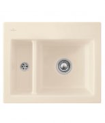 Мойка для кухни Villeroy & Boch Subway 60 XM Flat 58,5х47,5 см керамика ivory 67801FFU