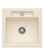 Мойка для кухни Villeroy & Boch Siluet 50 S Flat 49х49 см керамика ivory 33451FFU