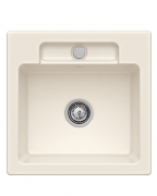 Мойка для кухни Villeroy & Boch Siluet 50 S Flat 49х49 см керамика crema 33451FKR