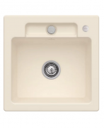 Мойка для кухни Villeroy & Boch Siluet 50 S Flat 49х49 см керамика ivory 33452FFU